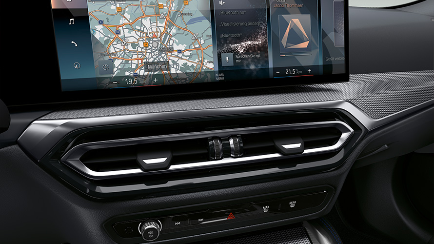 Curved Display de la BMW Série 4 Gran Coupé