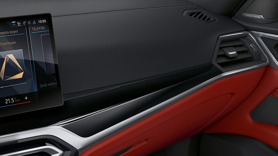 Tableau de bord de la BMW Série 4 Gran Coupé