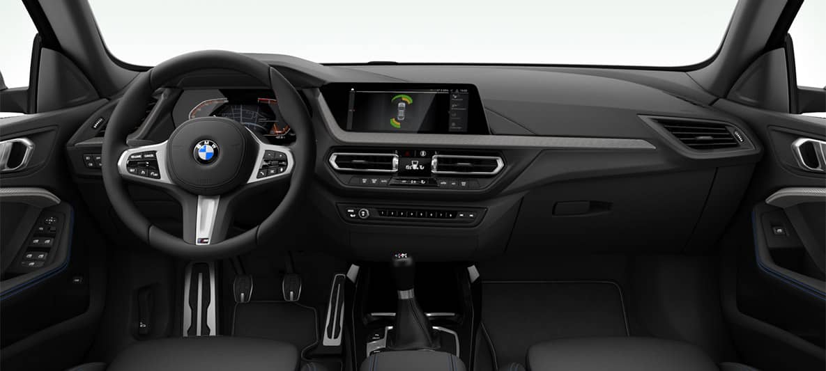 BMW Série 2 Gran Coupe M Sport vue intérieur face BMW Série 2 Gran Coupe M Sport vue intérieur face