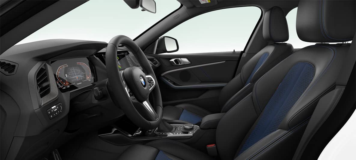 BMW Série 2 Gran Coupe M Sport vue intérieur profil BMW Série 2 Gran Coupe M Sport vue intérieur profil