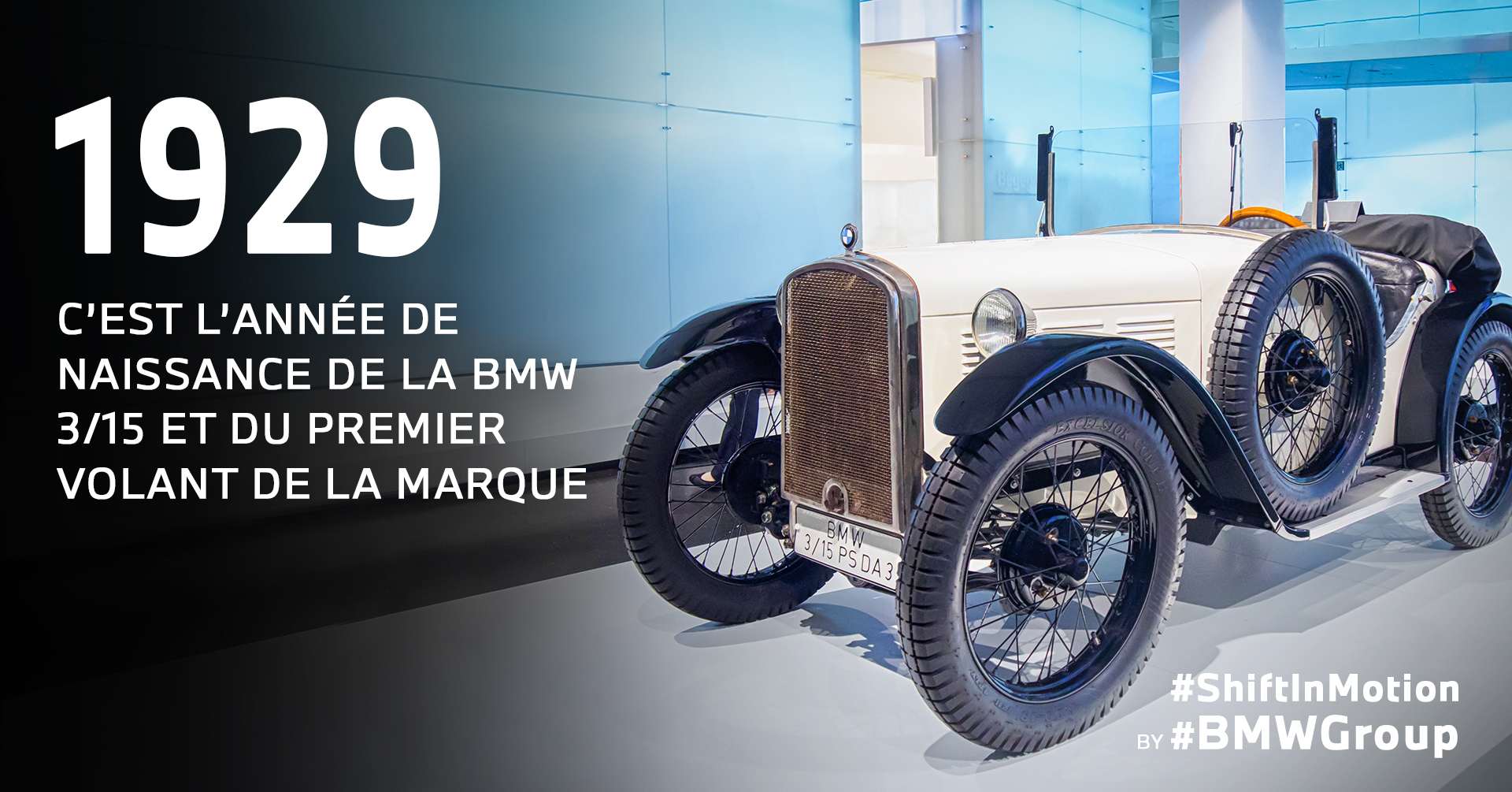 1929 l'année de naissance de la BMW 3/15