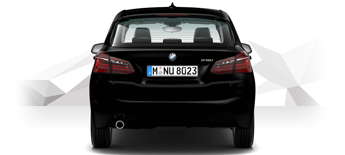 BMW Série 2 Active Tourer arrière BMW Série 2 Active Tourer arrière