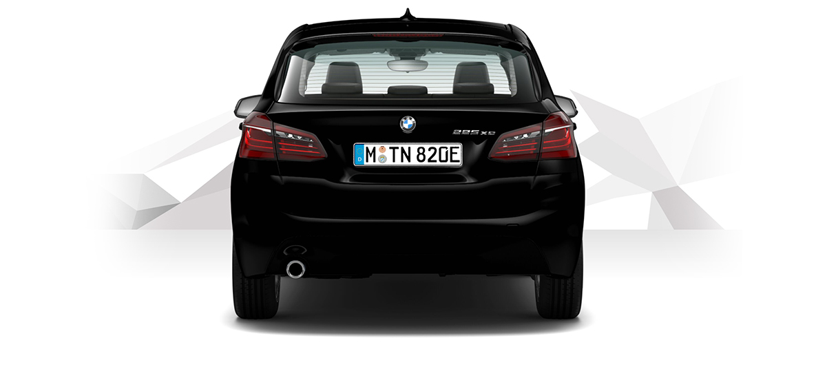 BMW Série 2 Active Tourer arrière BMW Série 2 Active Tourer arrière