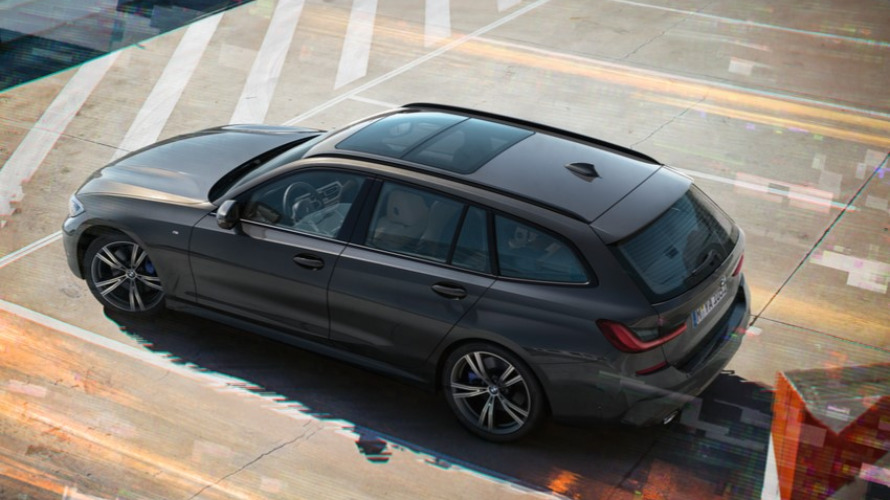 BMW Série 3 Touring d'occasion, parking