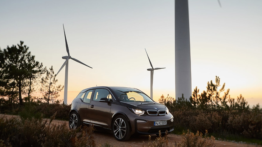 BMW i3 et éoliennes