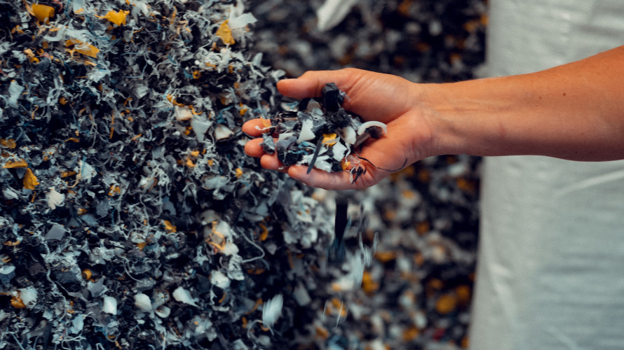 Matériau recyclé réutilisé dans la BMW i