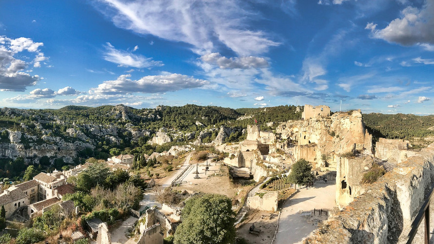 Le château des Baux-de-Provence date du XIème siècle.