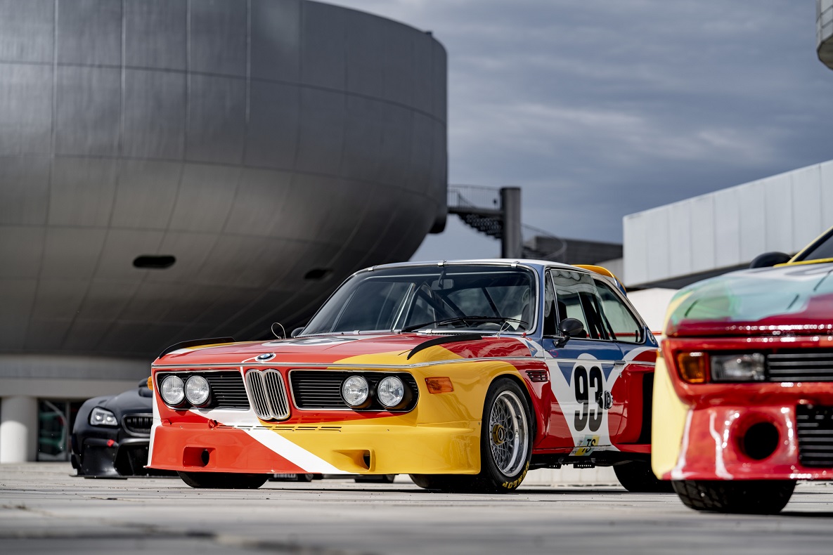 La BMW 3.0 CSL rhabillée par Alexander Calder 