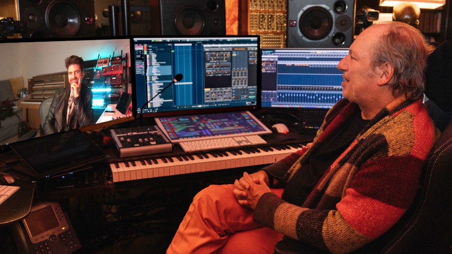 Hans Zimmer en pleine conversation avec Renzo Vitale, directeur de la création sonore de BMW Group 