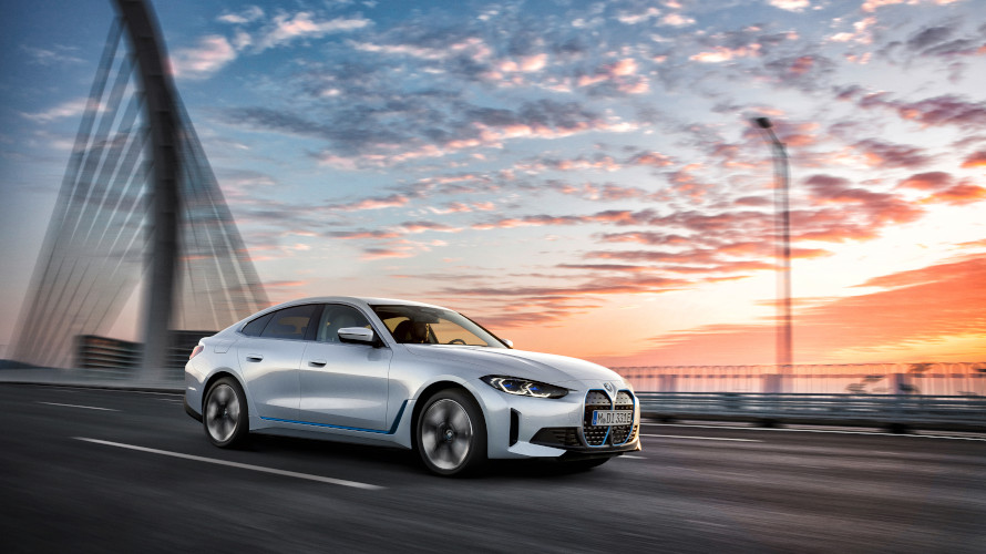 La BMW i4 dans ses œuvres