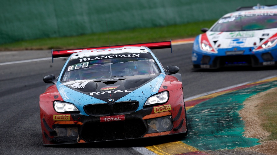 Une BMW M6 GT3 lors de la 70e édition des 24h de Spa-Francorchamps, 2018