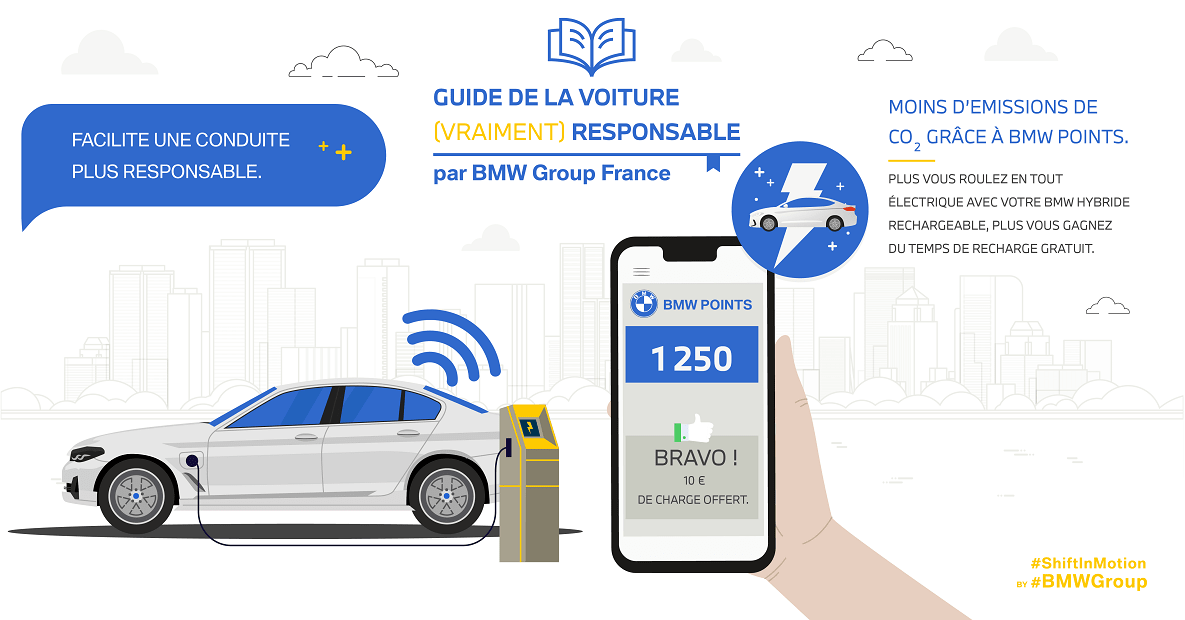 Plus vous roulez électrique, plus vous gagnez des recharges gratuites.