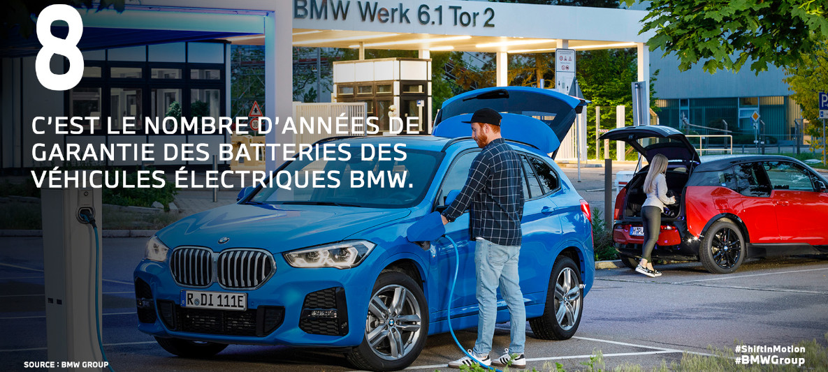 8 année de garantie des batteries