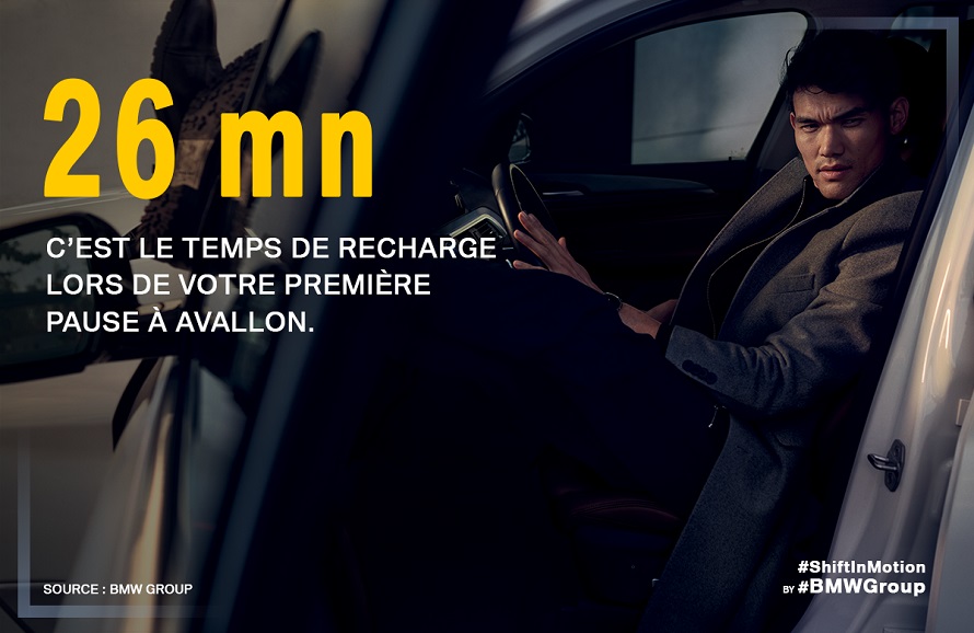 26 minutes, c’est le temps de recharge lors de votre première pause à Avallon.