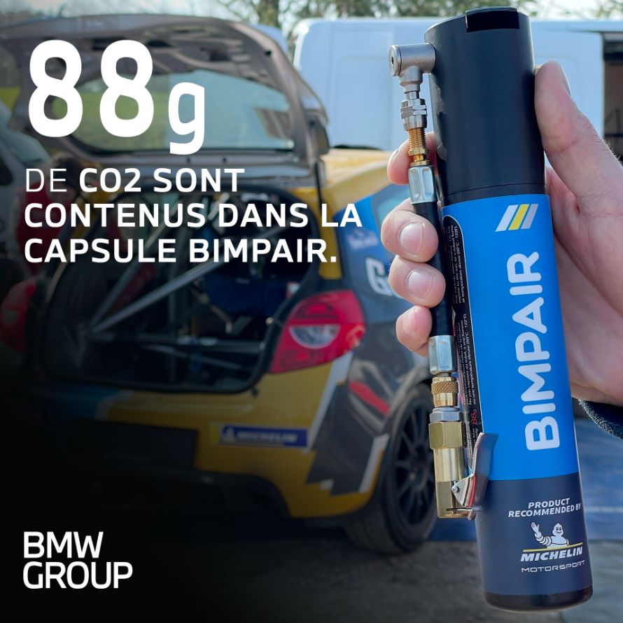 88g de CO2 sont contenus dans la capsule Bimpair