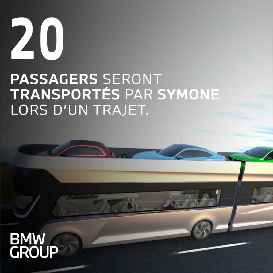 20 passagers seront transportés par SYMONE lors d'un trajet
