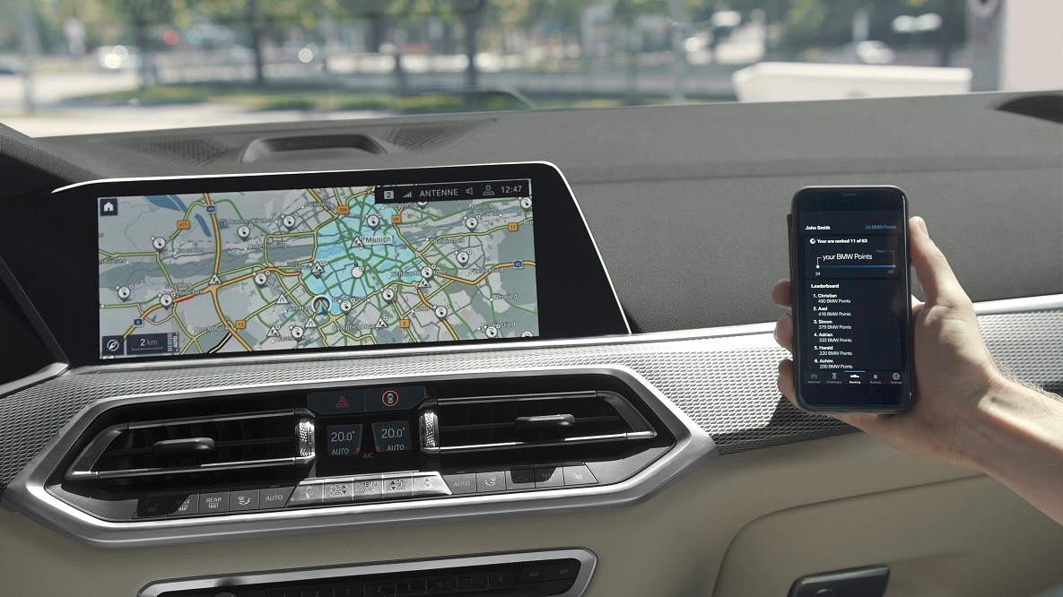 EDrive Zones et BMW Points, des initiatives pour inciter les conducteurs à rouler en tout électrique.