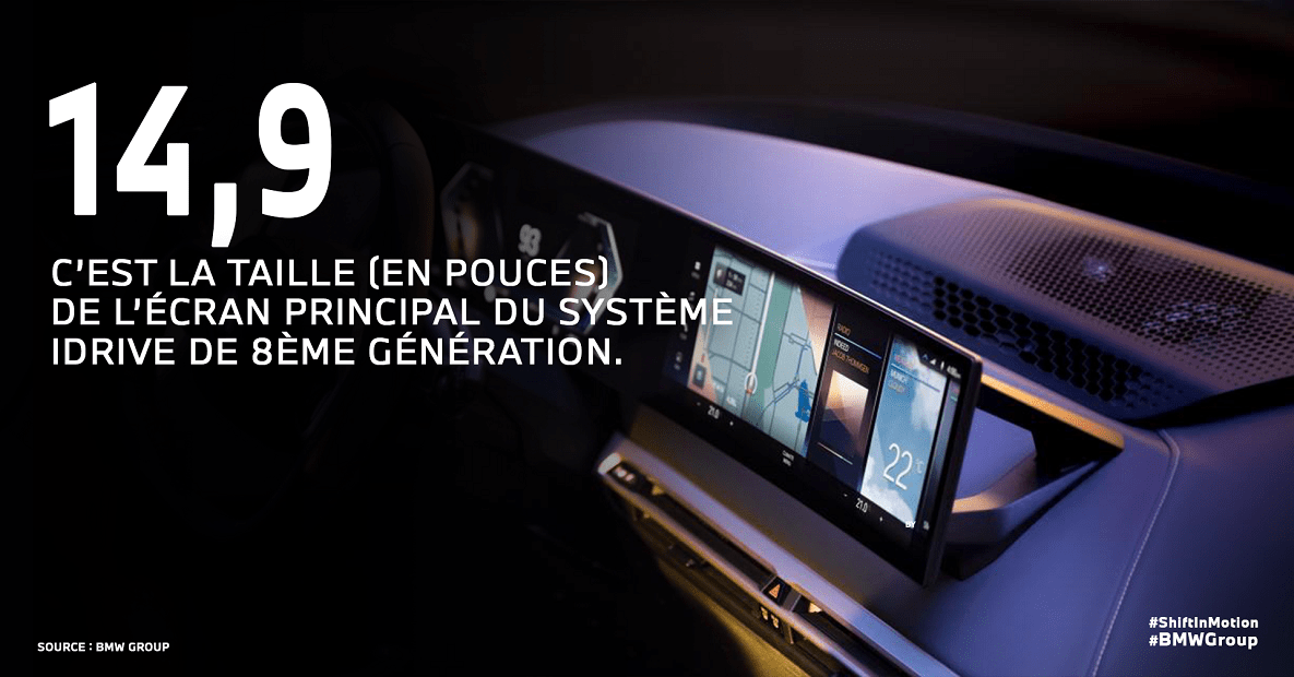 Avec un écran de cette taille, plus d’excuses pour rater votre sortie ! 