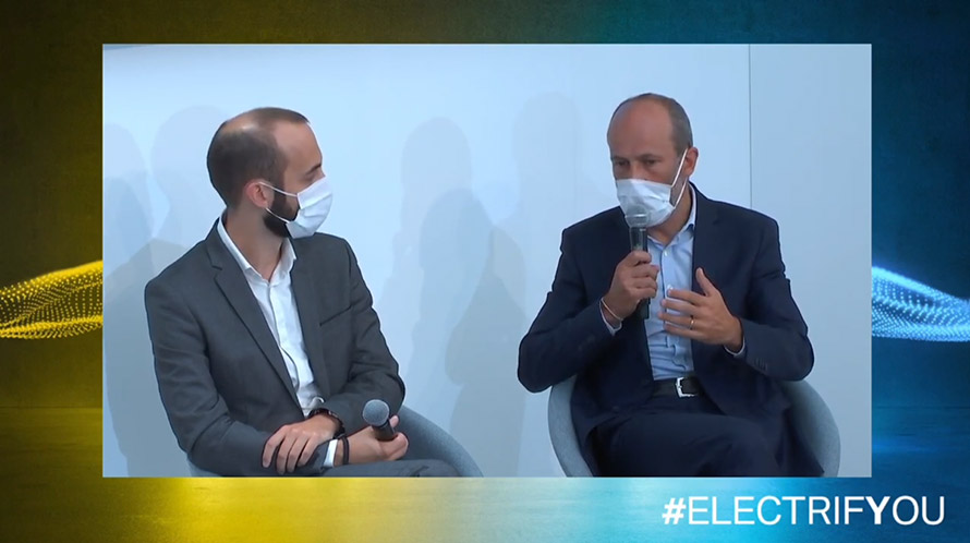 Intervention de Yann Marteil pendant la conférence ElectrifYou