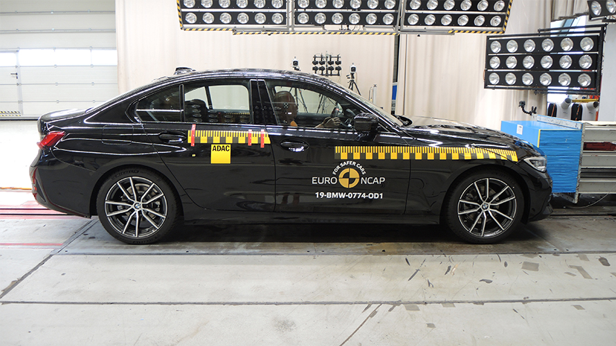 Euro NCAP crash test BMW Série 3 Berline. Euro NCAP crash test BMW Série 3 Berline.