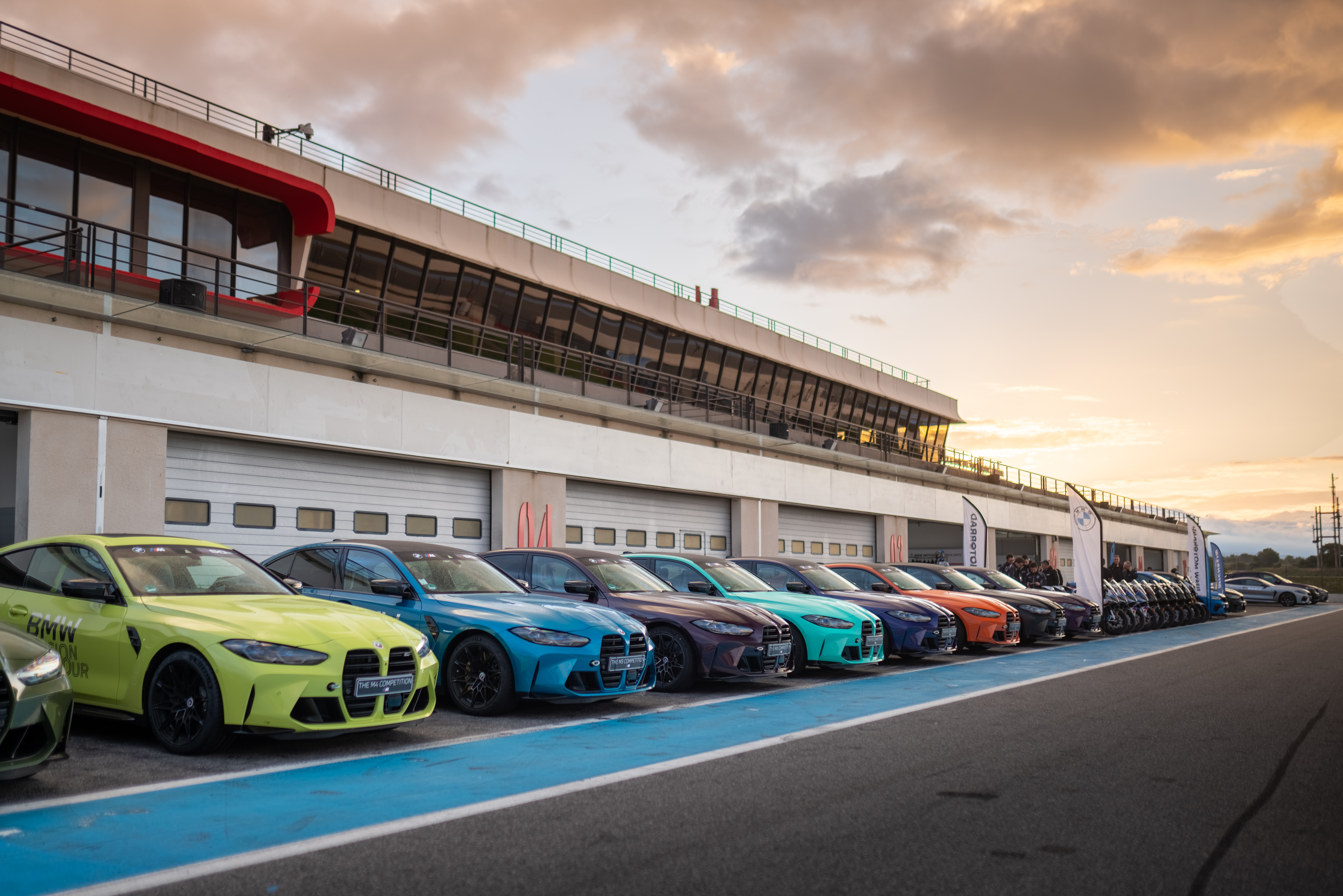 BMW M3 et M4 lors du BMW Passion Tour 2022 BMW M3 et M4 lors du BMW Passion Tour 2022