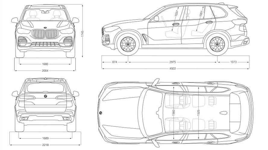 BMW X5 (G05) Moteurs & caractéristiques techniques BMW.fr