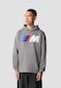 Sweat à Capuche BMW M Core Default Logo mélange gris moyen