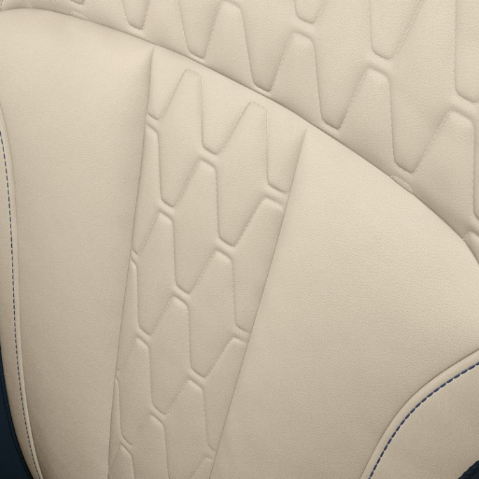 BMW X7, garnissage du design Pure Excellence Gros plan du garnissage de la BMW X7 avec l’équipement design Pure Excellence
